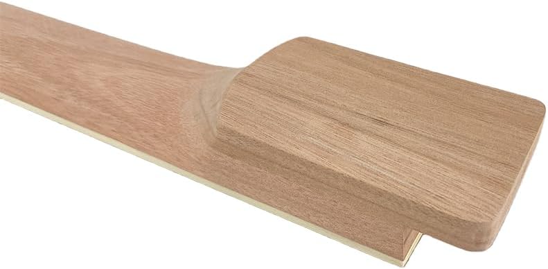 ModouString 22 fret electric guitar neck 24.75 inch Mahogany wood Rosewood Fretboard white trapezoid inlay Unfinished for SG Style - Image 4